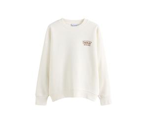 Next Sweat-shirt 'Tweety Pie' crème / marron, Taille 6XL-7XL