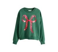 Next Sweat-shirt vert / mélange de couleurs, Taille XS