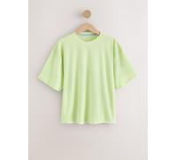 next T-shirt à manches courtes et col rond, coupe carrée active vert XS (FR 36)