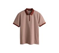 Next T-Shirt beige / lie de vin, Taille M