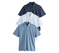 Next T-Shirt bleu / bleu marine / blanc, Taille XL