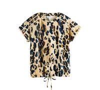 Next T-shirt bleu foncé / noisette, Taille 7XL