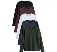 Next T-Shirt bleu marine / sapin / baie / noir / blanc, Taille XXXL