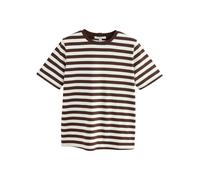 Next T-shirt brun foncé / blanc, Taille 7XL