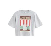 Next T-shirt brun foncé / gris chiné / rouge vif / blanc, Taille 6XL-7XL