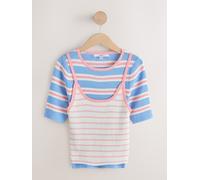 next T-shirt Cami Double Couche bleu M Regular (FR 42-44)