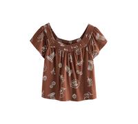 Next T-shirt crème / chocolat, Taille M