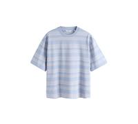 Next T-Shirt 'Edit' bleu clair / blanc cassé, Taille S