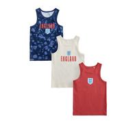 Next T-Shirt 'England FA' bleu / bleu marine / rouge cerise / blanc, Taille 128