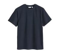 NEXT, T-Shirt Épais pour Homme à Col Ras du Cou, 100% Coton Bleu Marine L
