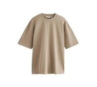 NEXT, T-Shirt Épais pour Homme à Col Ras du Cou, 100% Coton Couleur Pierre Naturelle XXL