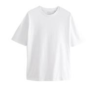 NEXT, T-Shirt Épais pour Homme à Col Ras du Cou, 100% Coton, Lot de 4 x T-Shirts pour Homme Blanc XXL
