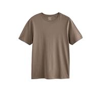 NEXT, T-Shirt Épais pour Homme à Col Ras du Cou, 100% Coton, Lot de 4 x T-Shirts pour Homme Neutral Brown XL