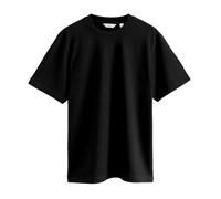 NEXT, T-Shirt Épais pour Homme à Col Ras du Cou, 100% Coton Noir S