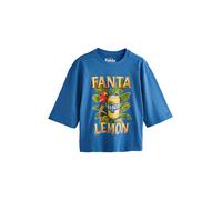 Next T-shirt 'Fanta' bleu / jaune / olive / orange, Taille XS