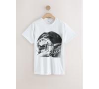 Next T-shirt Graphique Disco Ball oversize en coton riche
