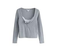 Next T-shirt gris / blanc, Taille M