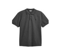 NEXT Homme Polo Standard en piqué à Manches Courtes Gris Fusain 3XL