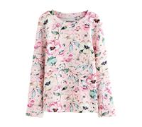Next T-Shirt jade / rose clair / blanc, Taille 134