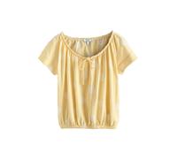 Next T-shirt jaune / jaune clair, Taille 5XL
