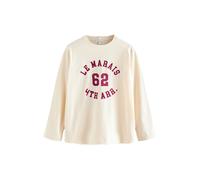 Next T-shirt 'Le Marais' écru / violet rouge, Taille XXL