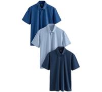 Next T-Shirt marine / gentiane / bleu-gris, Taille S