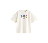 Next T-Shirt 'Marvel Avengers' crème / bleu / kiwi / rouge orangé, Taille 104