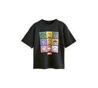 Next T-Shirt 'Marvel Avengers' jaune / vert / noir / blanc, Taille 98