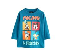 Next T-Shirt 'Mickey & Friends' bleu / rouge / noir / blanc, Taille 74