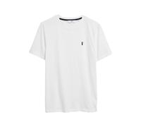 NEXT Homme T-Shirt Standard 100% Coton à Motif cerf Blanc XL