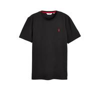 NEXT Homme T-Shirt Standard 100% Coton à Motif cerf Noir M