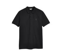 NEXT Homme Polo Slim en piqué à Manches Courtes Noir XXL