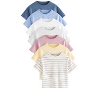 NEXT Fille T-Shirts, Lot de 7 Multi-Couleurs 2 Ans-3 Ans