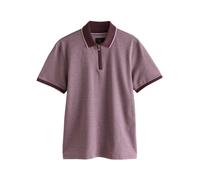Next T-Shirt 'Smart Quarter' mauve / rose foncé, Taille S