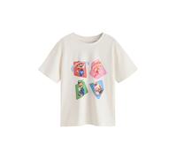 Next T-Shirt 'Super Mario Galaxy' écru / vert / rose / rouge, Taille 128