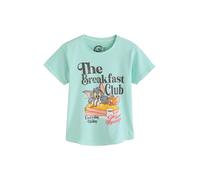 Next T-shirt 'Tom und Jerry' aqua / gris / framboise / noir, Taille S-M