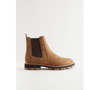 Next Tan Brown Extra Wide Fit Chelsea Boots