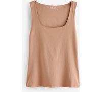 Next Tan Brown Square Neck Vest