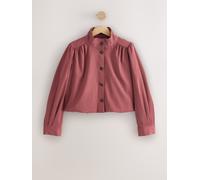 Next Terracotta Pink Funnel Neck Bomber Jacket