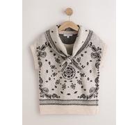 Next Tie Neck Knitted Tank Top pâle XL (FR 50-52)