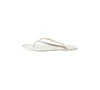 Next Tongs argent / blanc, Taille 40-40,5