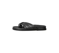Next Black Leather N. Premium Toe Thong Footbed Sandals