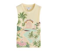 Next Tops en tricot bleu ciel / jaune pastel / vert foncé / rose, Taille L-XL