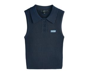 Next Tops en tricot bleu marine, Taille XS