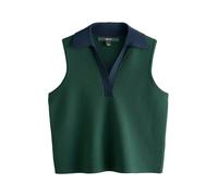 Next Tops en tricot bleu marine / vert foncé, Taille XXL