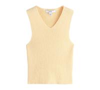 Next Tops en tricot jaune pastel, Taille XS