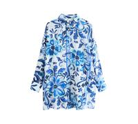 Next Tunique bleu / aqua / bleu foncé / blanc, Taille 5XL