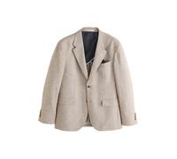 Next Veste de costume beige chiné, Taille 48