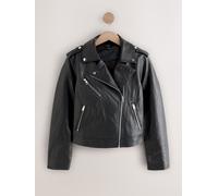 next Veste de motard en cuir faux Noir FR 48 (EU 46)