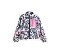 Next Veste en polaire bleu marine / rose clair / blanc, Taille 4XL-5XL